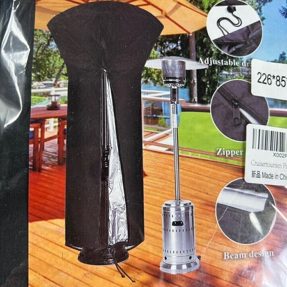 PATIO HEATER COVER Outdoor Element Protection Cover Winter Storage Cover - Picture 2 of 7